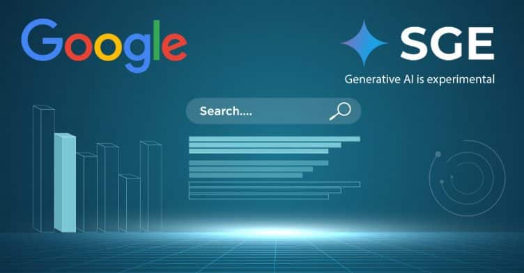 Google Search Generative Experience (SGE) analysis of results within AI Overview for sneakers category of keywords.