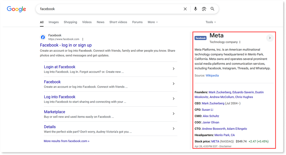 knowledge graph