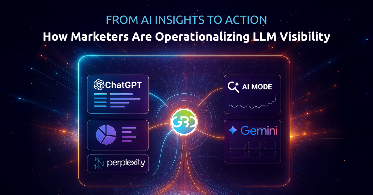 From AI Insights to Action How Marketers Are Operationalizing LLM Visibility