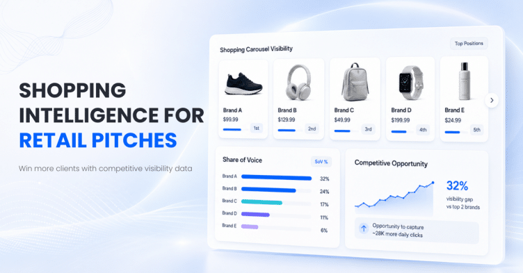 How Agencies Win Retail Clients with Shopping Intelligence