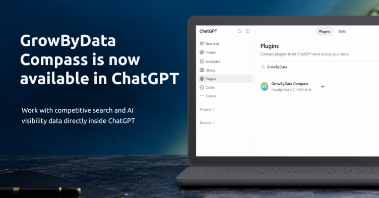 GrowByData compass is in ChatGPT